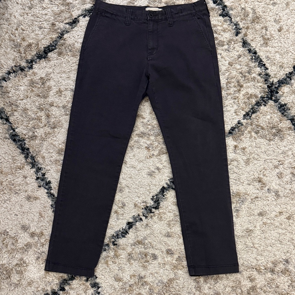 Madewell Men's Dark Charcoal Chinos